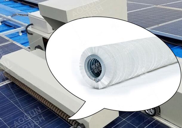 傲群螺旋式外繞尼龍光伏毛刷輥